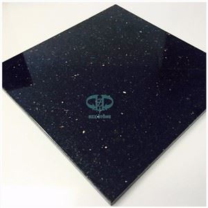 Čierna žulová dlaždica Galaxy 60x60
