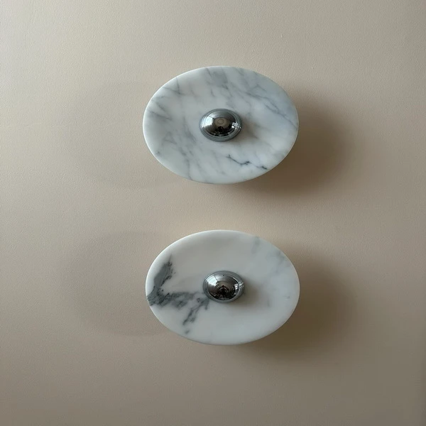 Calacatta Oro Matt Wall Lamp